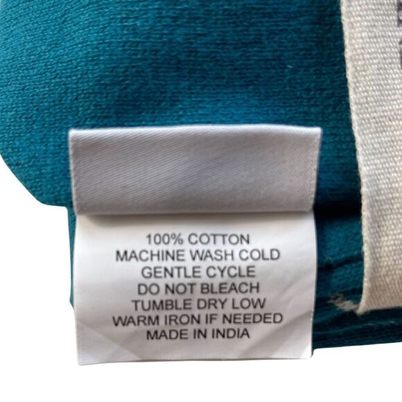 My 1st Hanukkah Blue & Ivory Knit Reversible Baby Blanket and Bib Set NWT - Picture 9 of 10